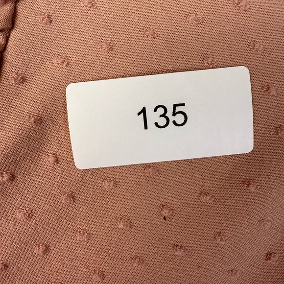 Gibson look women’s puff sleeves pink blouse XL preowned - Picture 9 of 9